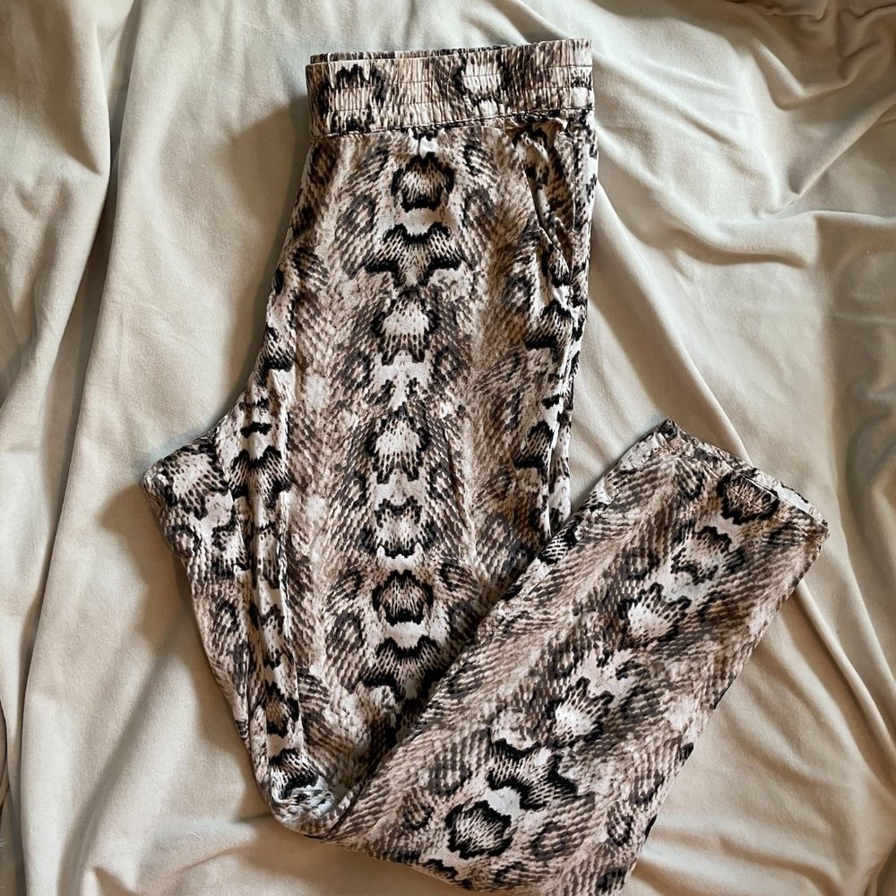 H&M Snake Print Pants